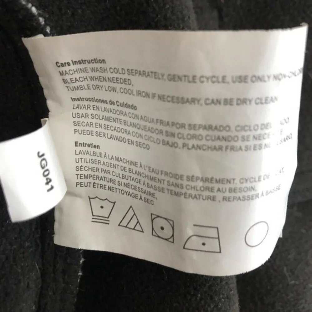 HALIFAX TRADERS Grey Fleece Jacket Long Full Zip Heathered Womens Size Large Gray - Image 7