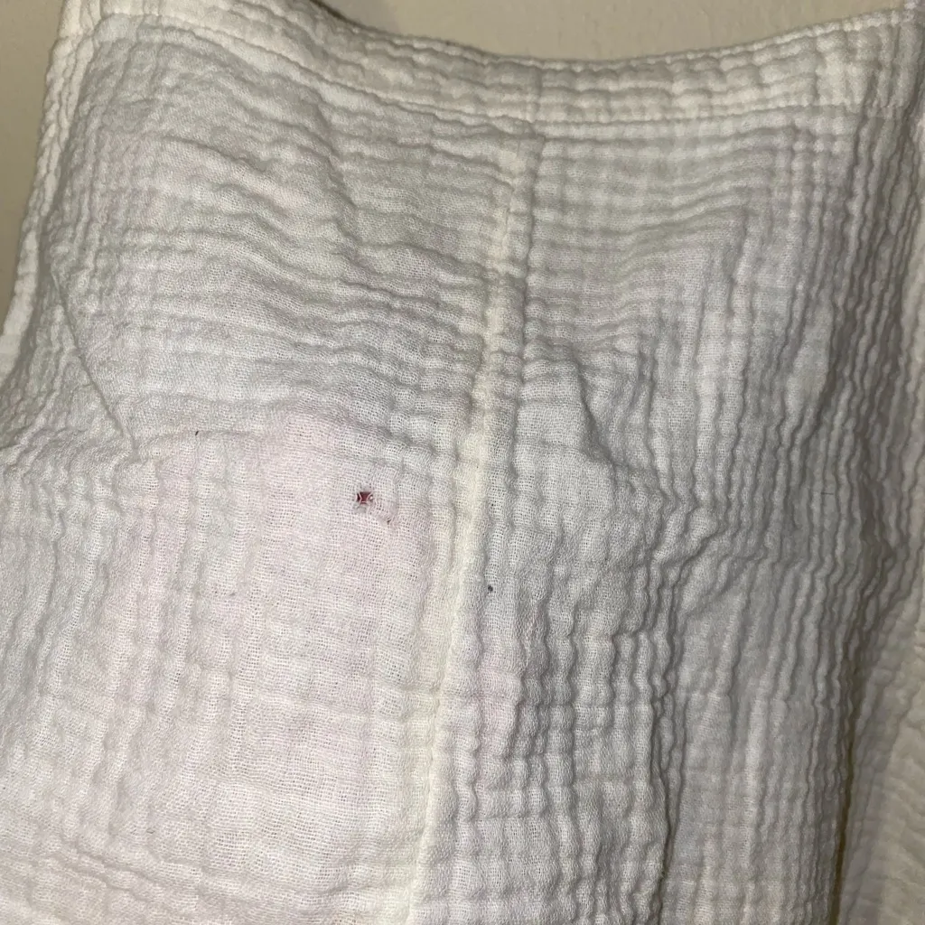 Xhilaration Cream Textured Beach Romper - Image 4