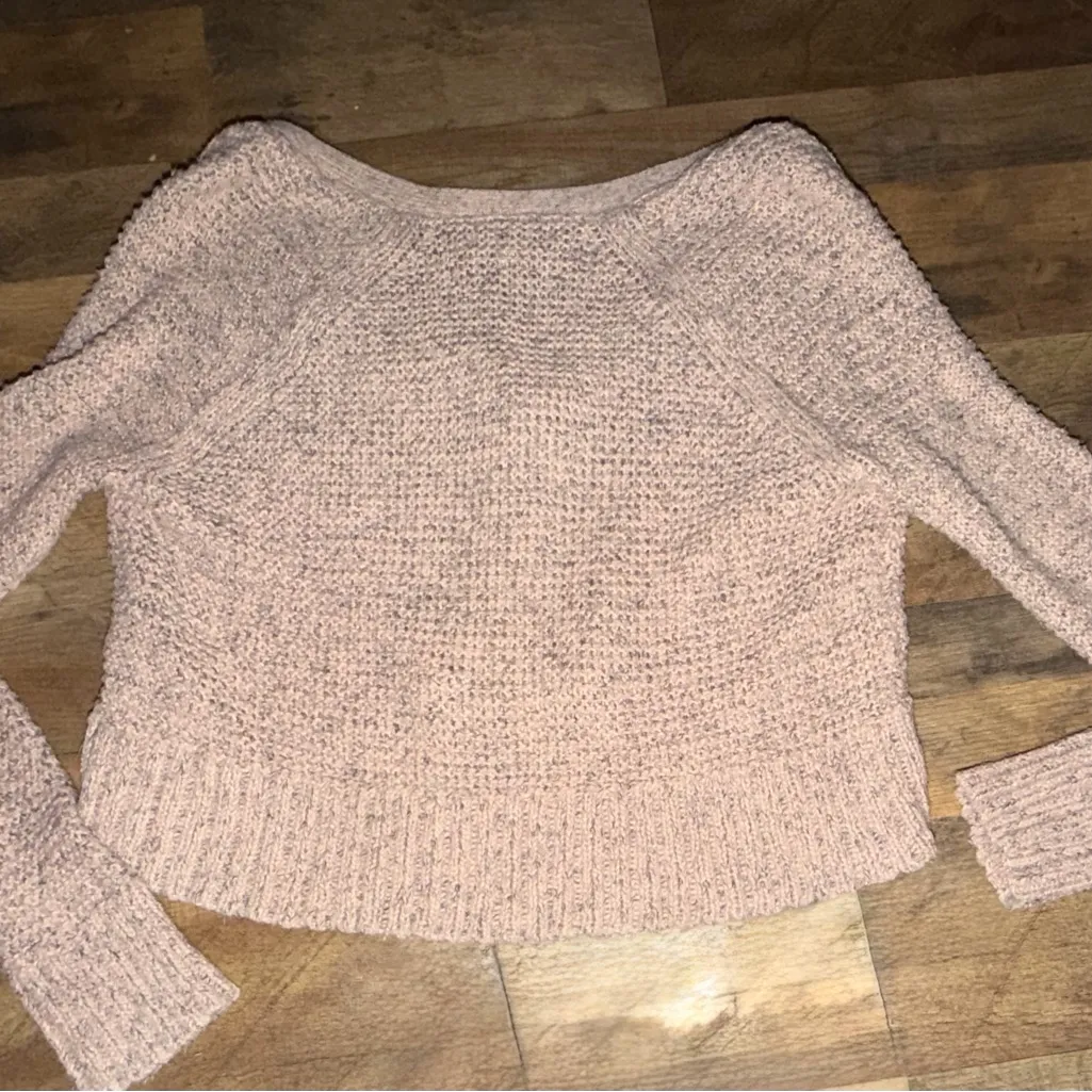 American Eagle Outfitters Blush Button-Up Cardigan Size small cropped new - Image 6