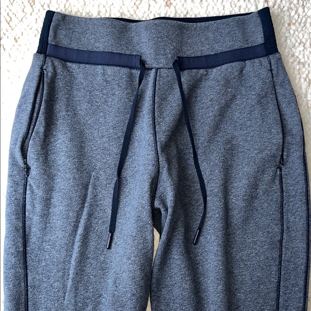 Lululemon Cool & Collected Jogger Heathered Speckled True Navy 6 - Image 5