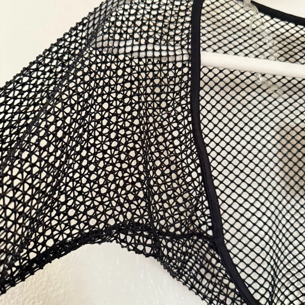 Windsor rhinestone bolero mesh top - Image 3