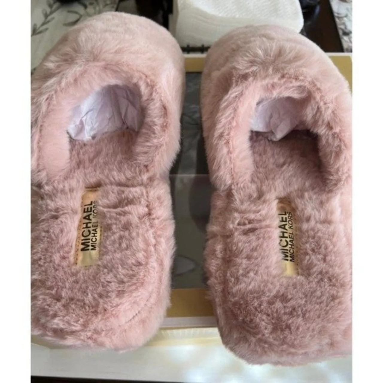 Blossom Alexis Closed Toe Sherpa Slides - Image 5