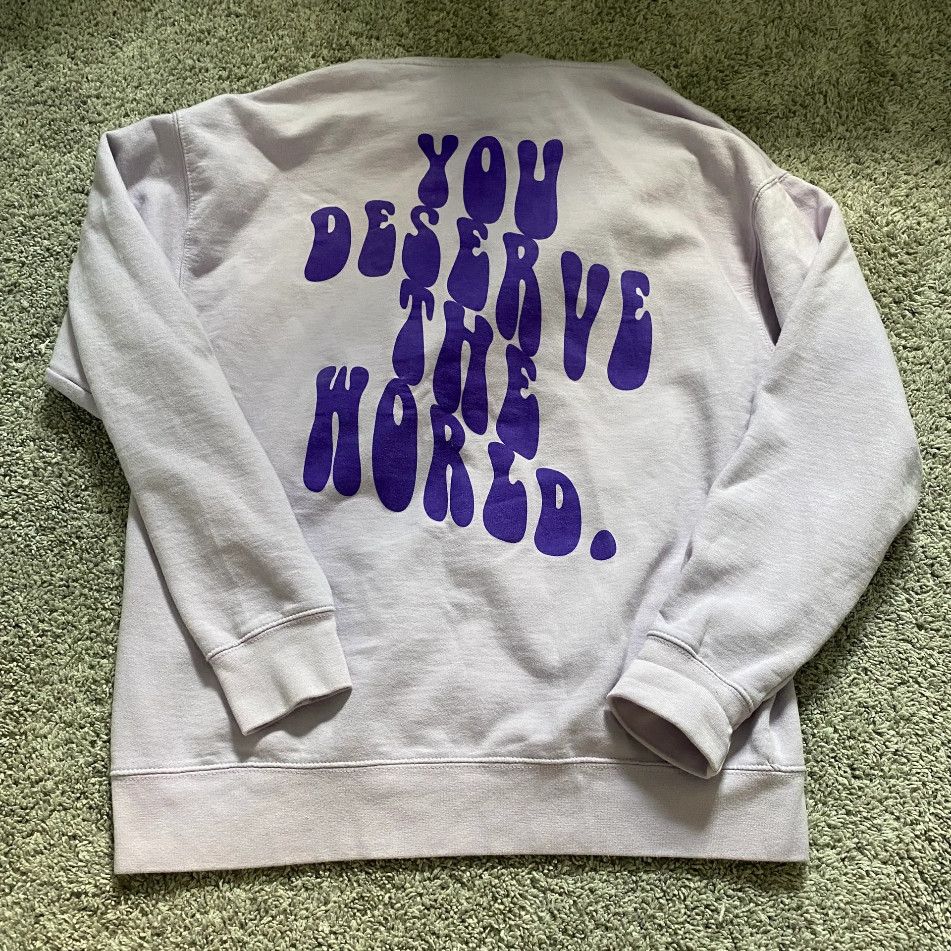 Purple Graphic Hoodie - Image 2