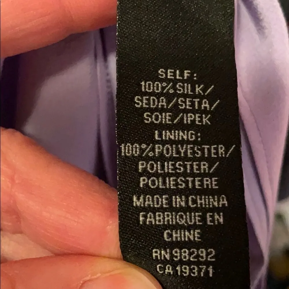 Tibi  New York Lavender Silk dress - Image 2