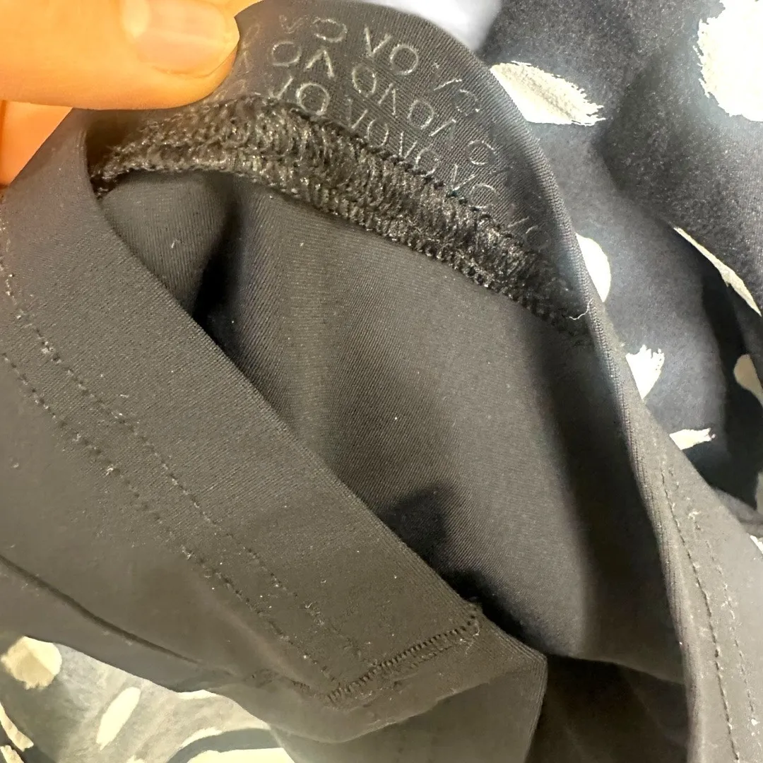 Outdoor Voices The Exercise Dress In Black and White Polkadots Size XL - Image 7