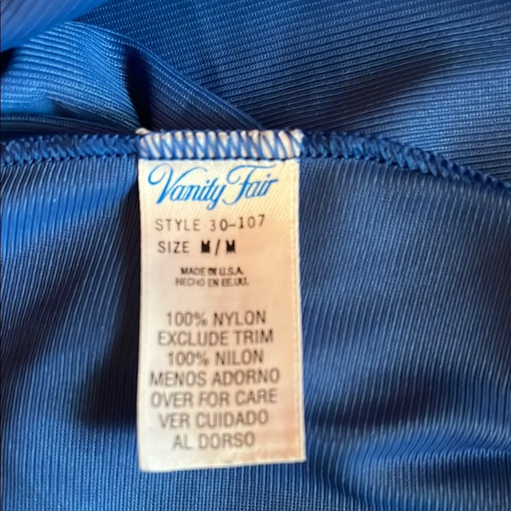 Vanity Fair Vibrant Blue Garment - Image 2