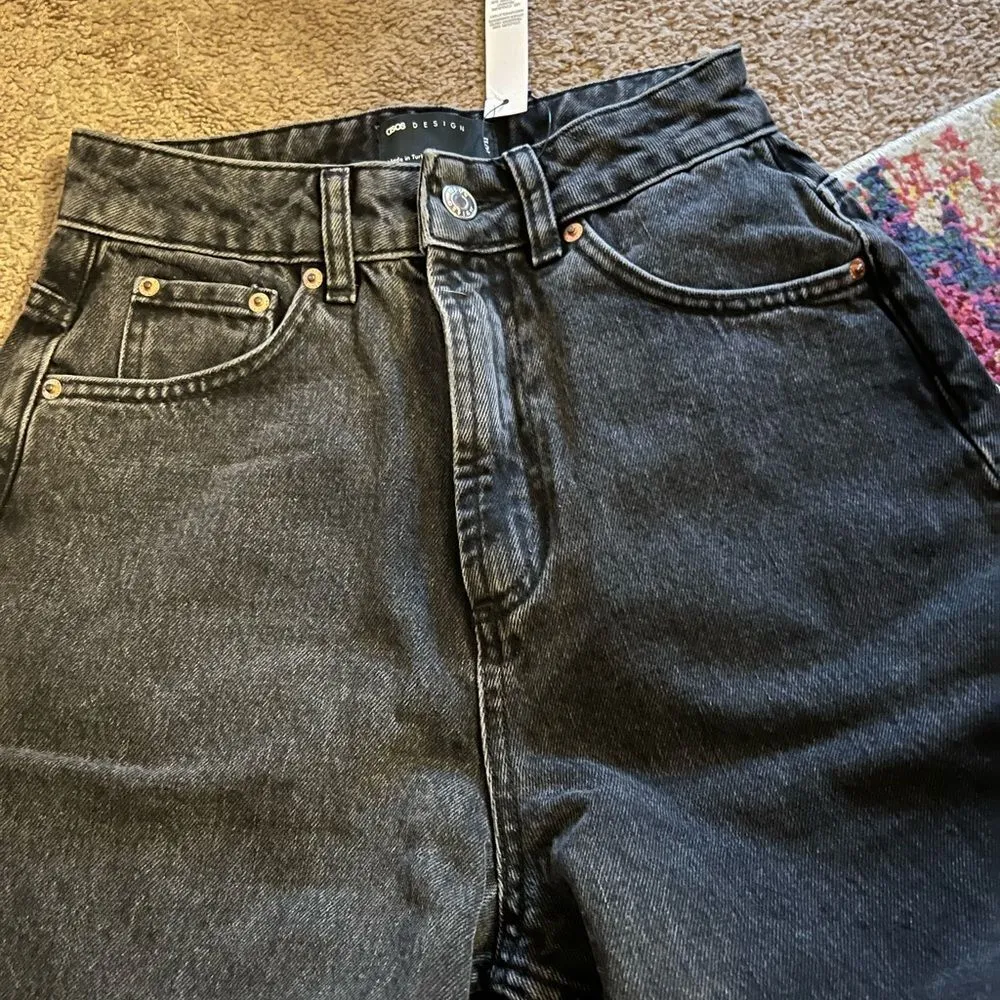 NWT asos black jeans 24 - Image 5