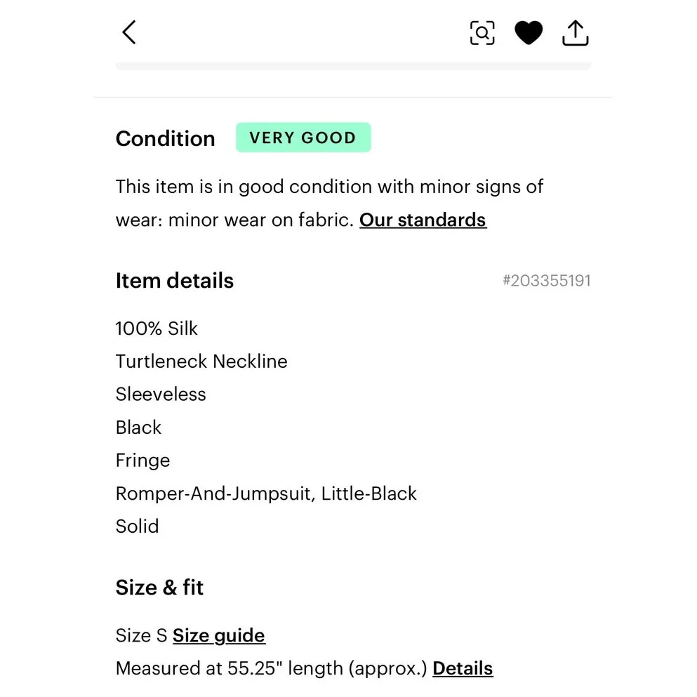 Anthropologie Daily Practice S Jumpsuit One Piece Pant Outfit Sleeveless Silk Black - Image 6