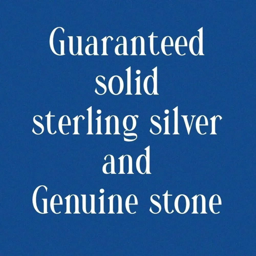 Marine Blue Aura Druzy Solid Sterling Silver Ring 8.5 Blue - Image 2