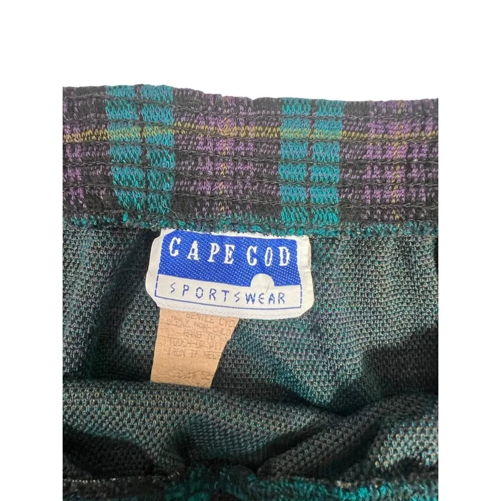 Cape Cod Sportswear Women's Long Plaid Skirt Size 14 - Image 4