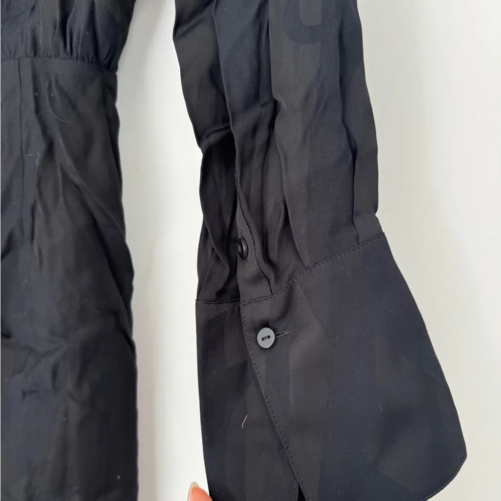 Ba&sh black shirt dress - Image 8