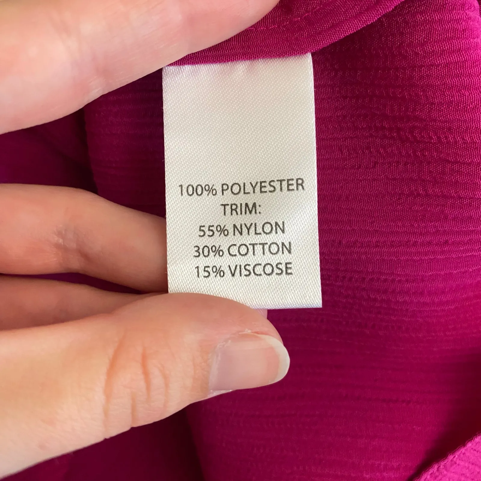 Saloni Suzy Ruffle and Lace Trimmed Crinkled Gauze Maxi‎ Dress Magenta Size US 6 Pink - Image 8