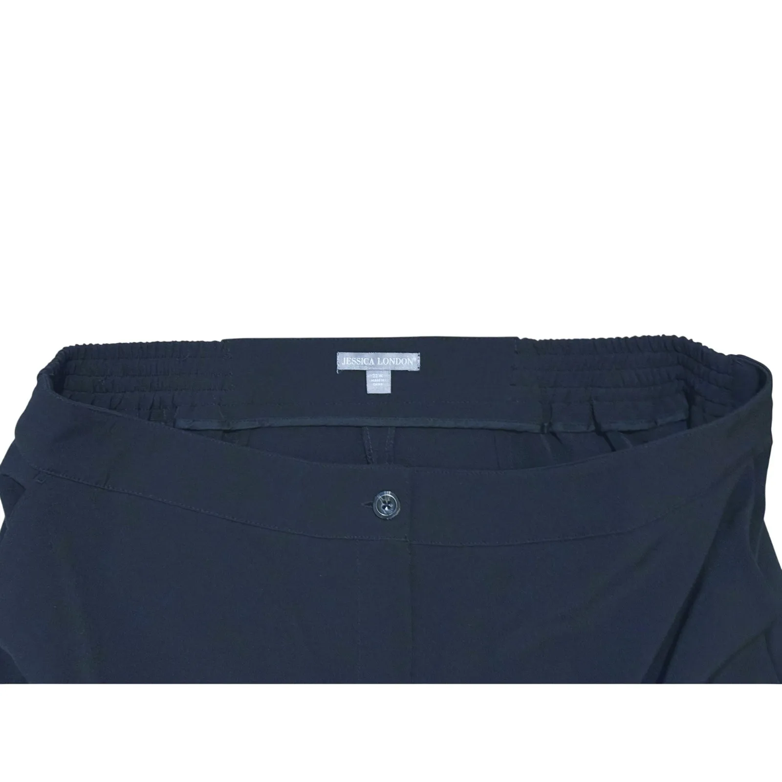 Jessica London Minimalist Midi Pencil Skirt Plus Size 22W Black Classic Workwear - Image 4