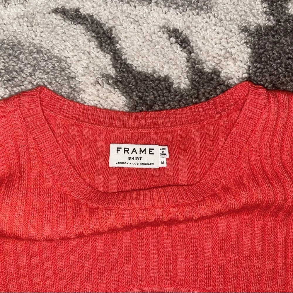 FRAME Denim cut out sweater size M - Image 8