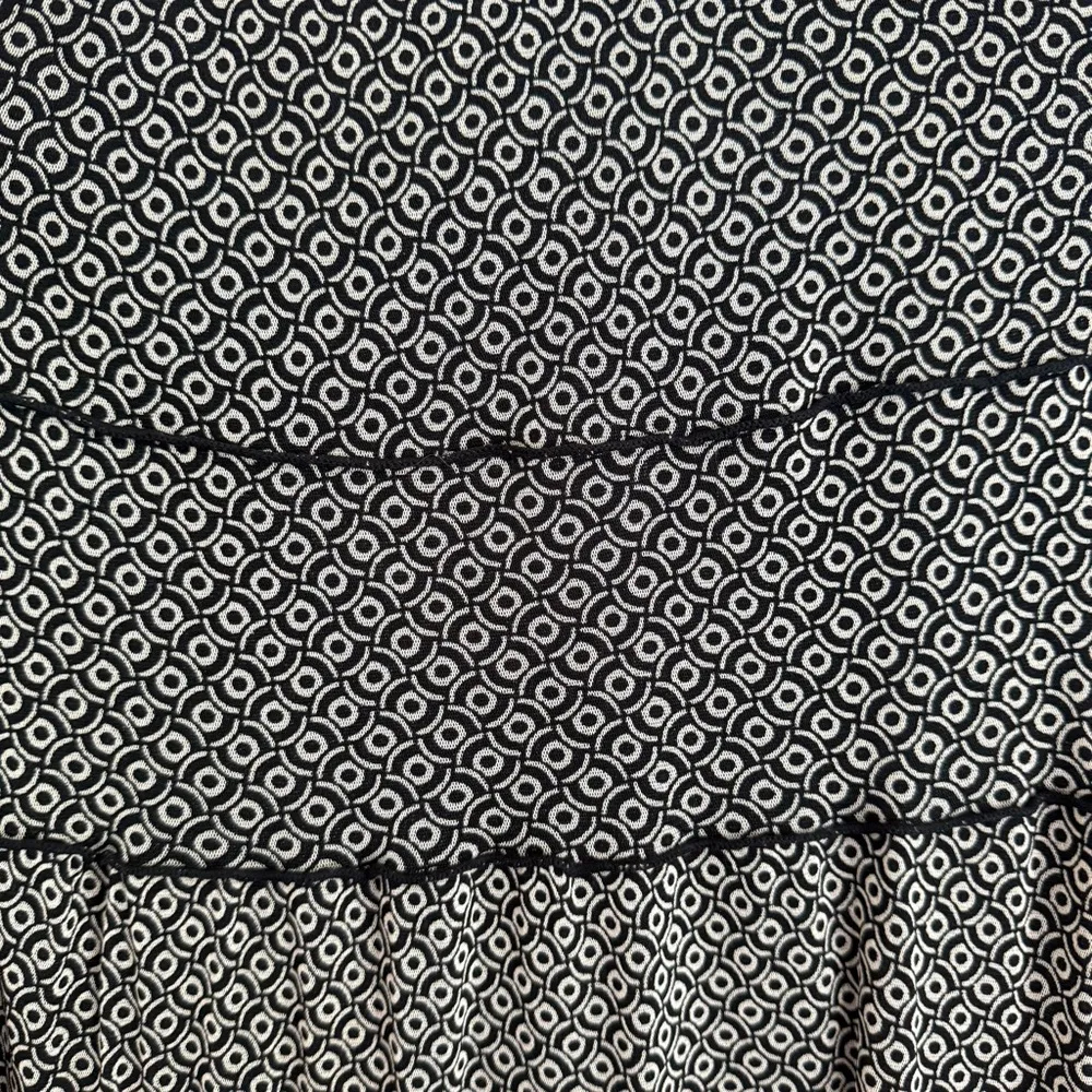 Max studio Tiered A-Line Skirt pull‎ on stretchy cottagecore Whimsigoth small - Image 3