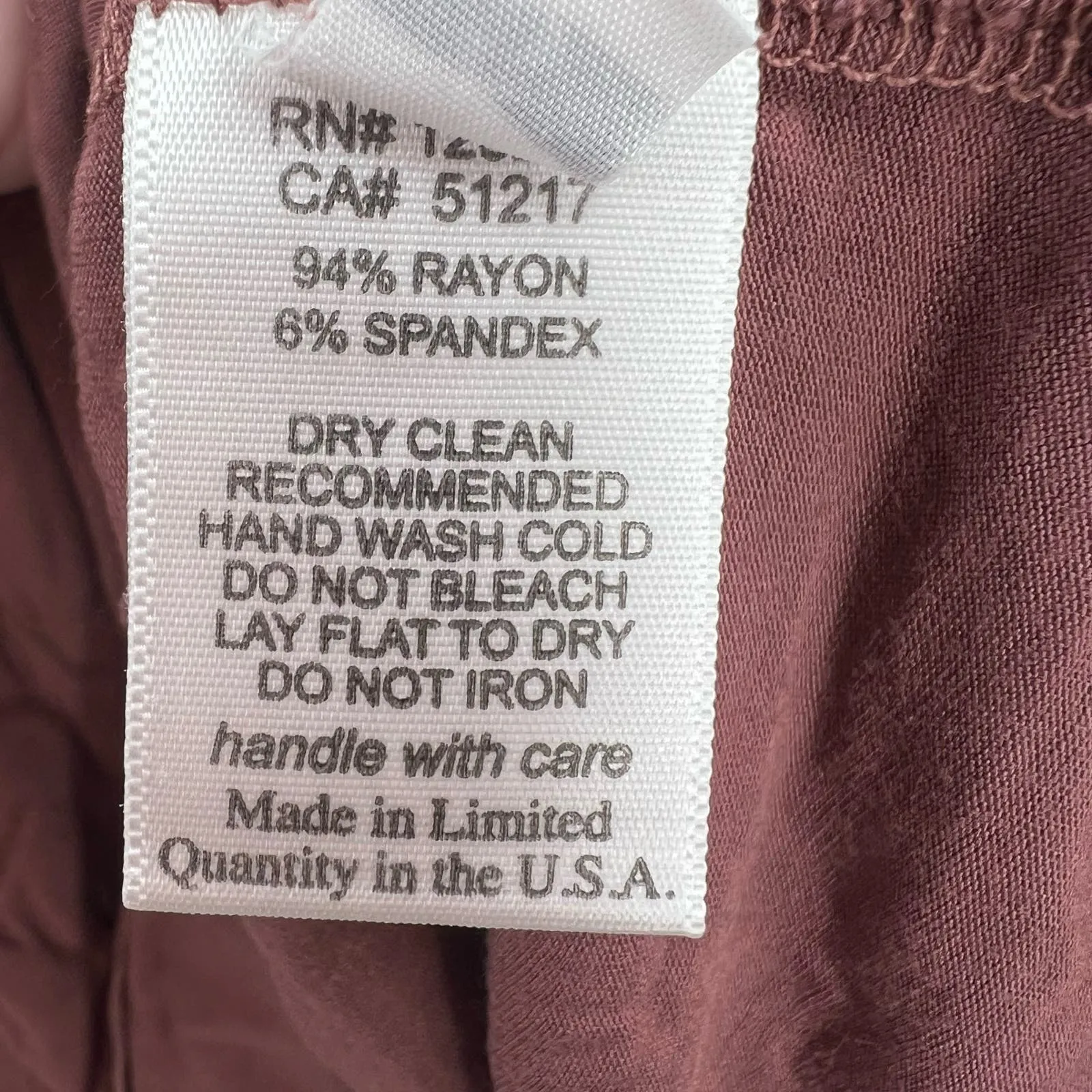 Michael Lauren Deep Mauve‎ Malic Open Shoulder Top Size Small New - Image 4