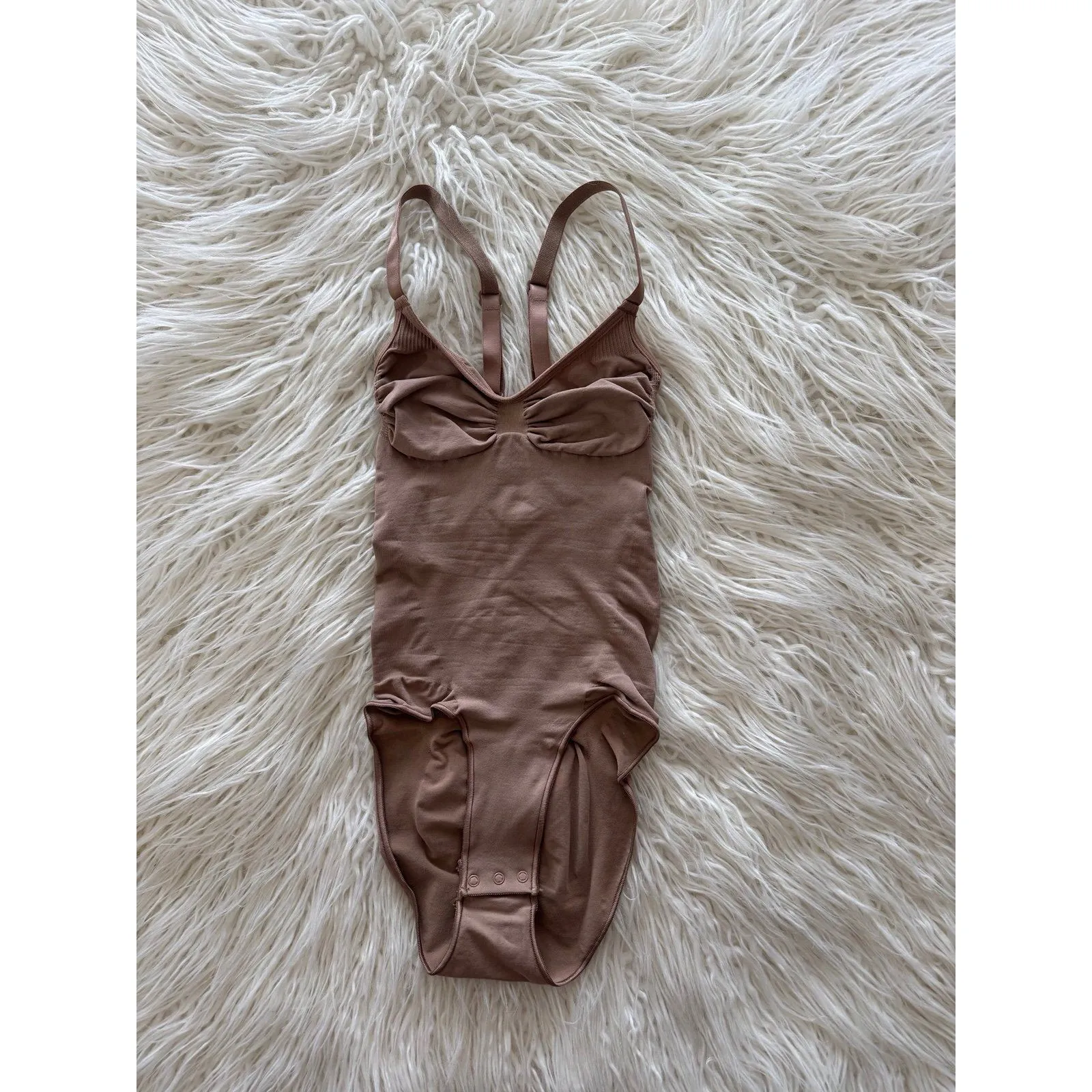 Skims Seamless Sculpt Brief Bodysuit Sienna Size XS - Image 2