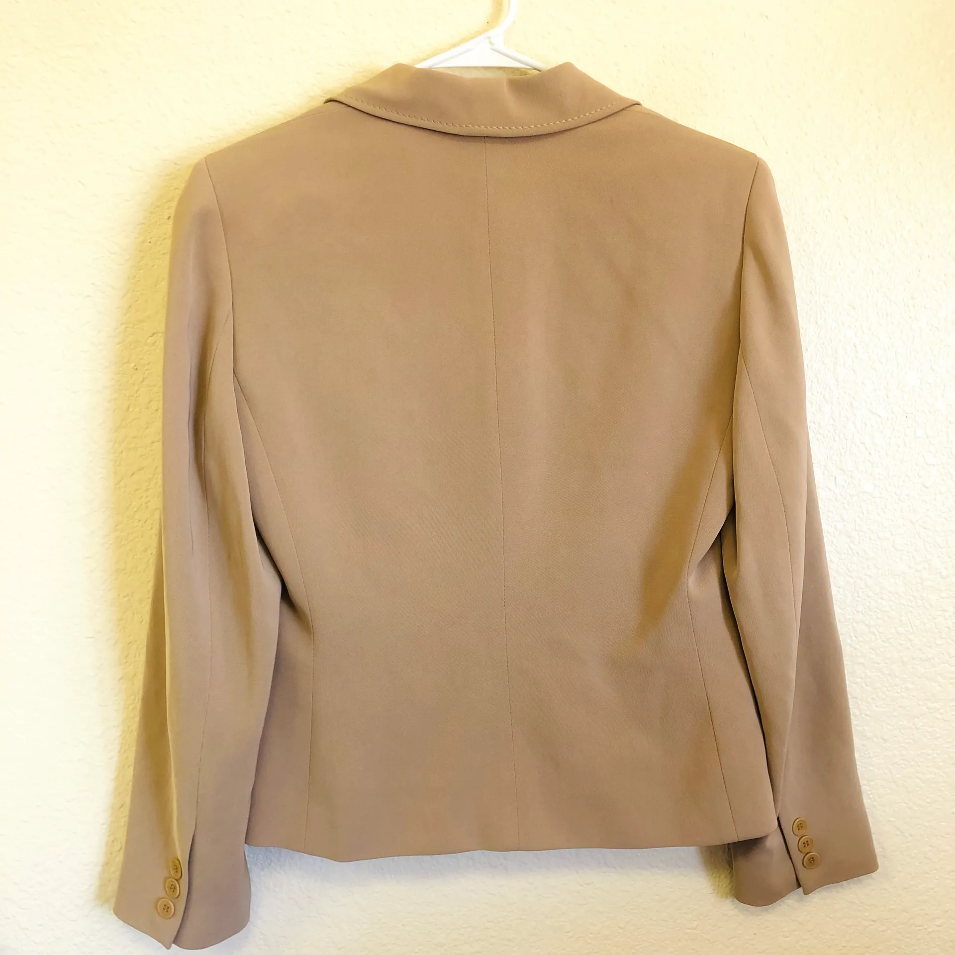 Valerie Stevens Beige Camel Tan Neutral  Blazer - Image 4