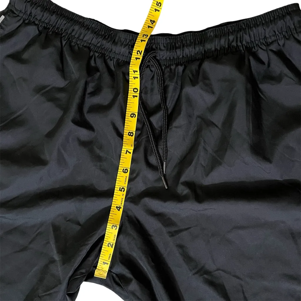 BCG  Black Joggers With Side Reflective Line On Each‎ Side Three Pocket Size L - Image 5