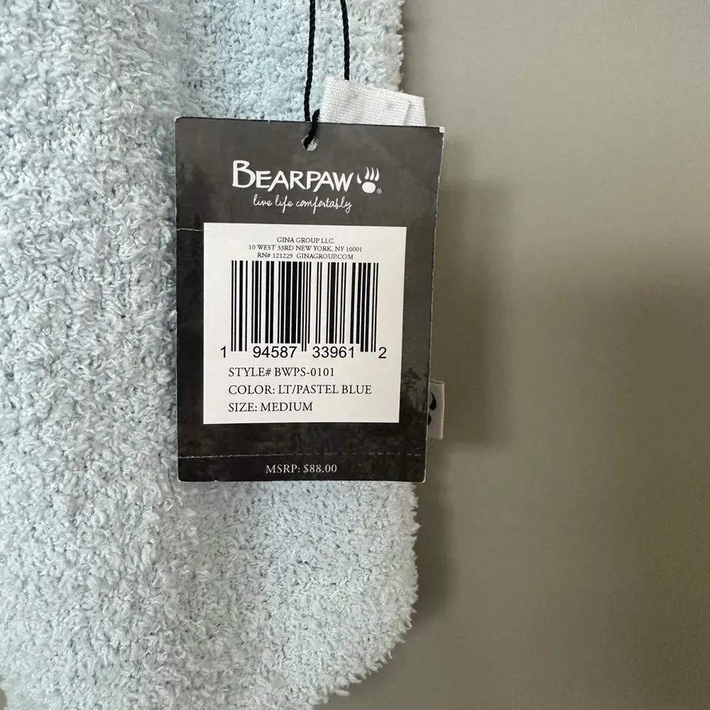 Bearpaw Blue Fuzzy Tank - Image 4