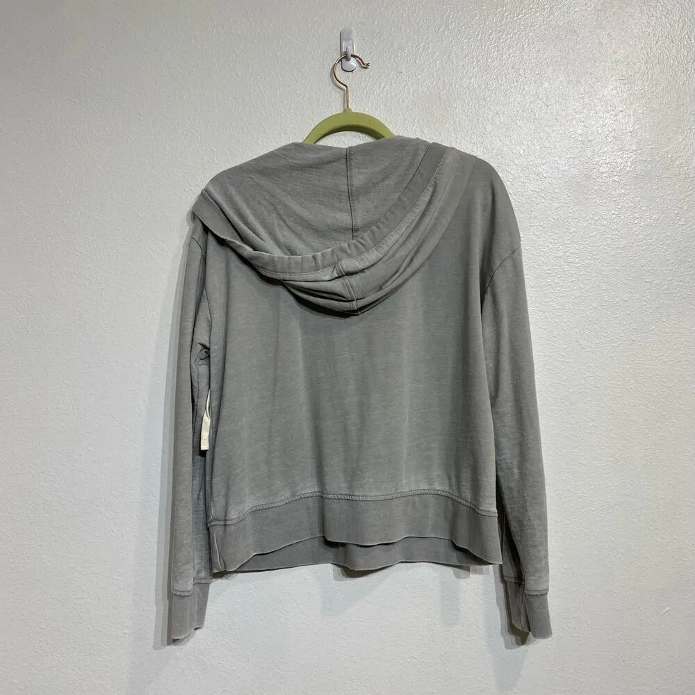 Jane + Delancey Gray Hoodie Sz M - Image 11