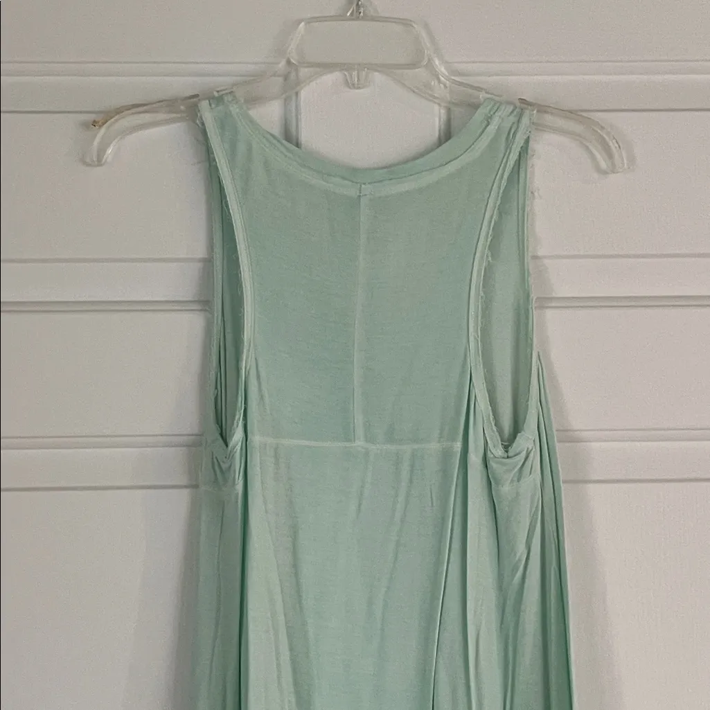 Z Supply Mint Green V-Neck Top with Stretch - Image 8