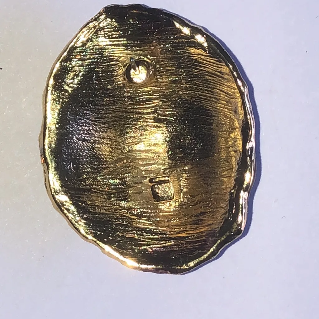 Elegant Brown Enamel Chunky Retro Boho Earrings - Image 6