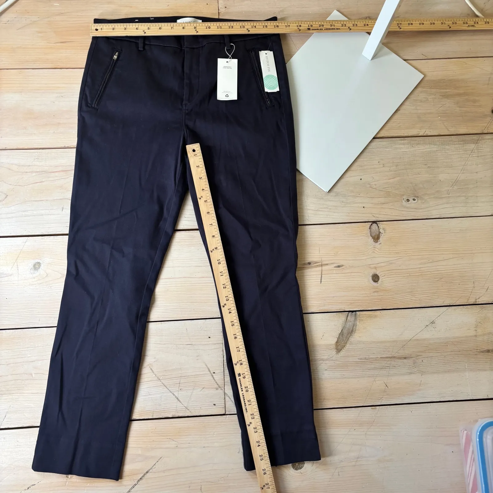Level 99 NWT Francis Straight Leg Pant Blue Size 31 - Image 10