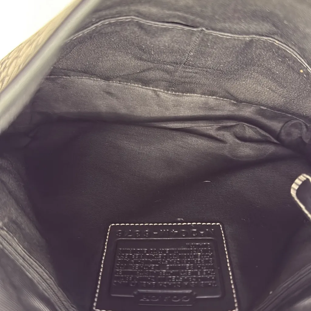 COACH VINTAGE SOHO JACQUARD Black and Gray Patterned Women's Bag. - Image 7