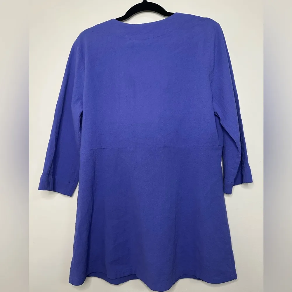 NWT Soft Surroundings Benedetta Gauze Jacket Medium - Image 4