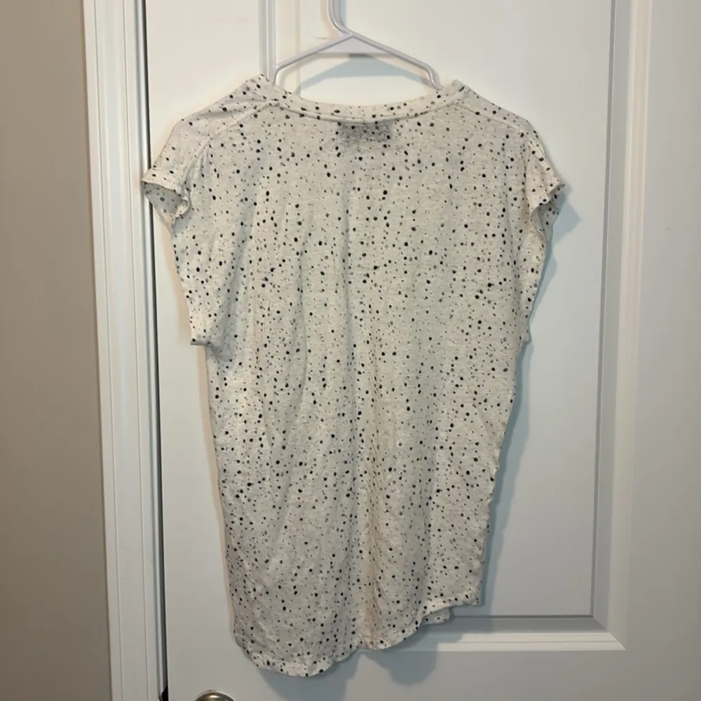 IRO Jeans Clay Distressed Tee Size 100% linen Medium - Image 6