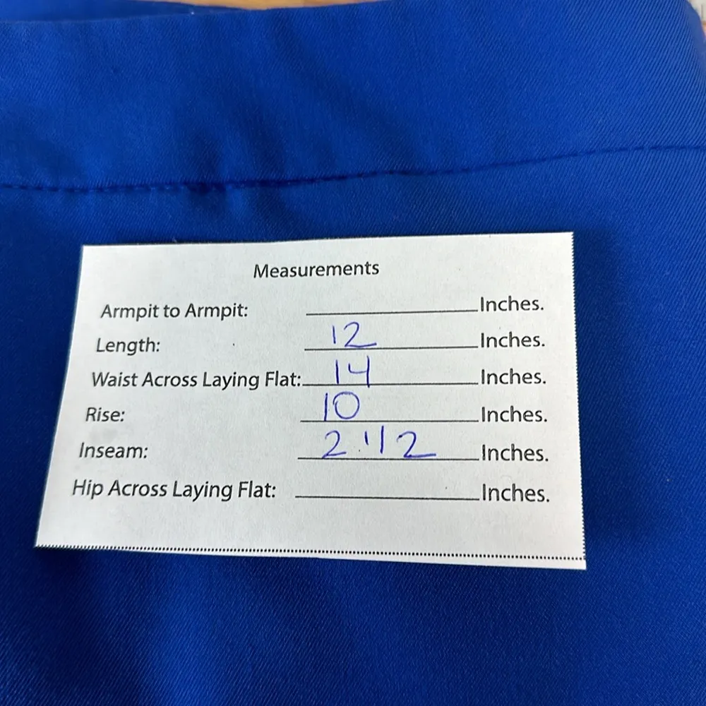 Elegant Women's Shorts Royal Blue Sz 4 Stretch - Image 8