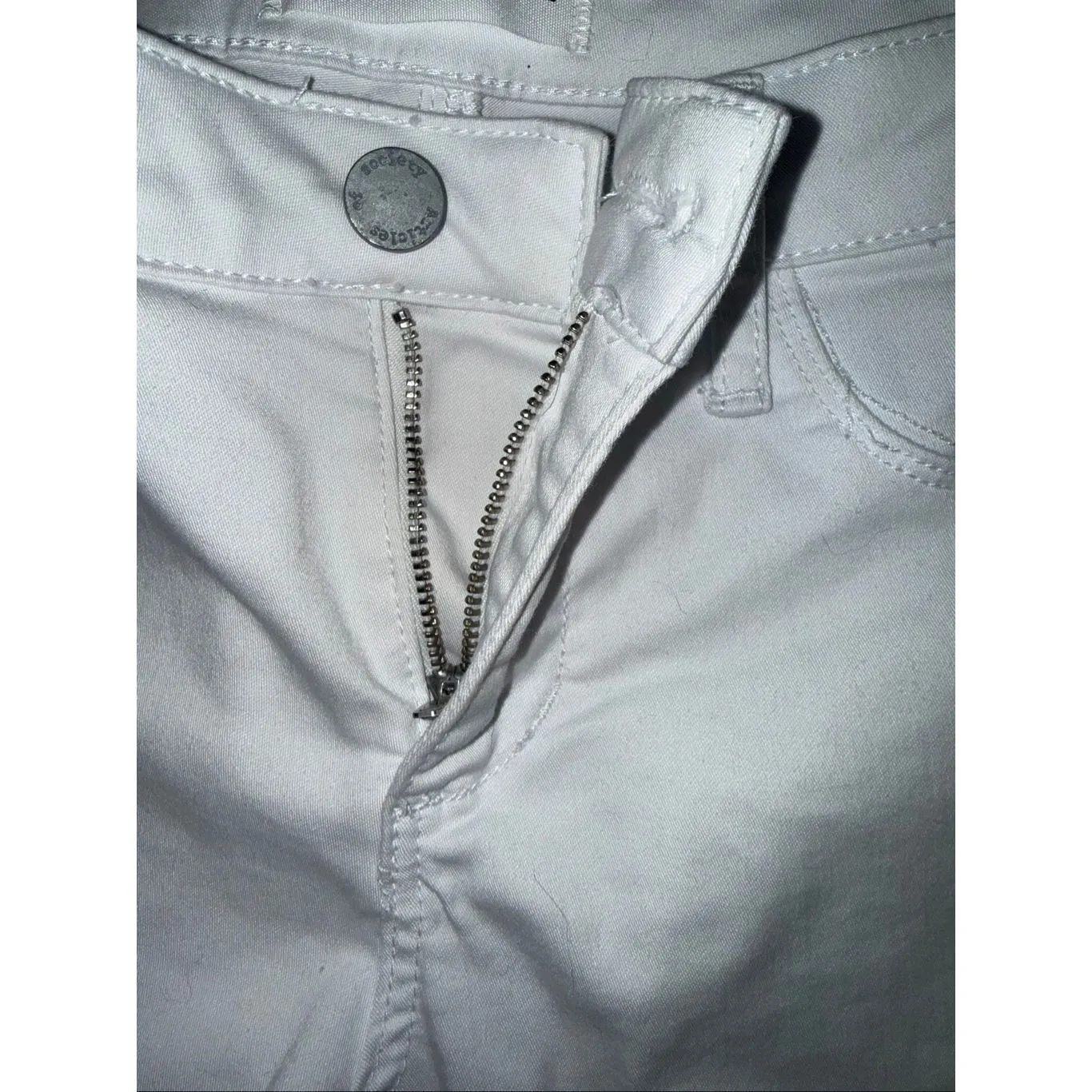 Articles of society White Midrise Skinny Non Ripped Jeans size 25 #769 - Image 7