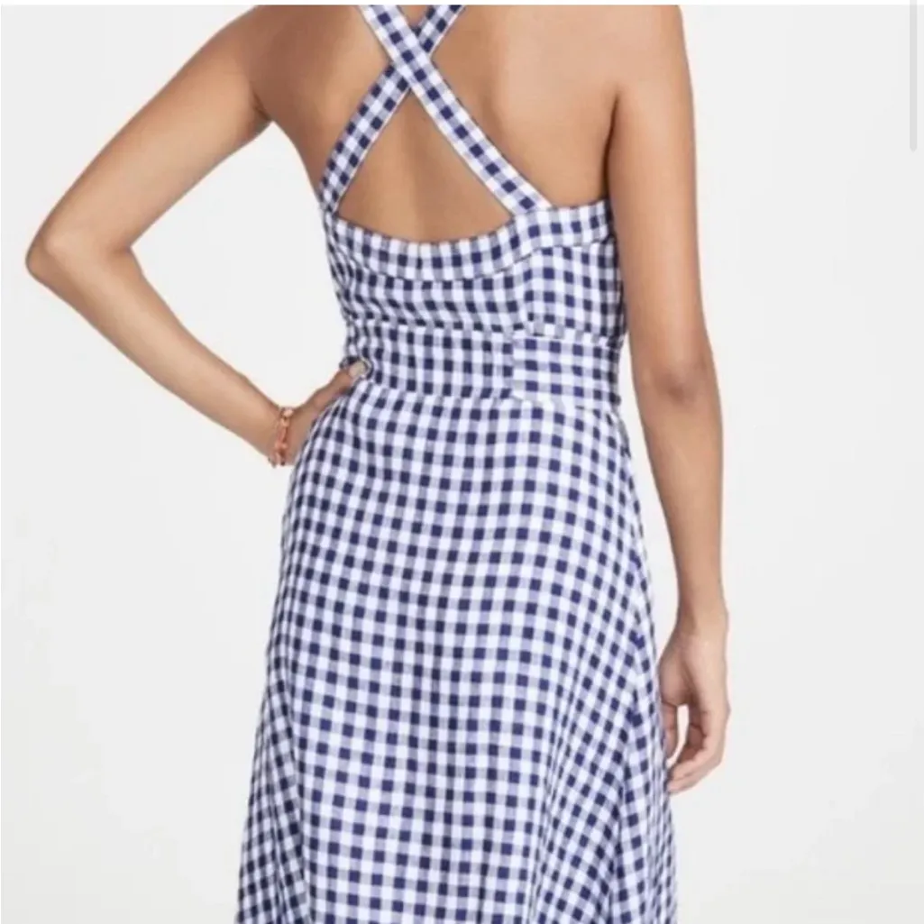 AYR Gingham Porch Midi‎ Dress - Image 2