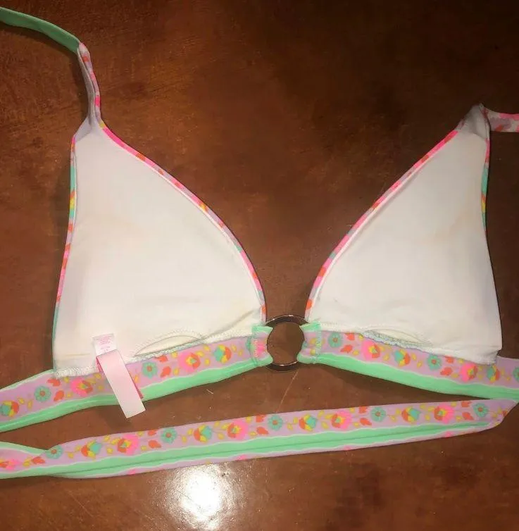 Victoria Secret Floral Pink Bikini - Image 3