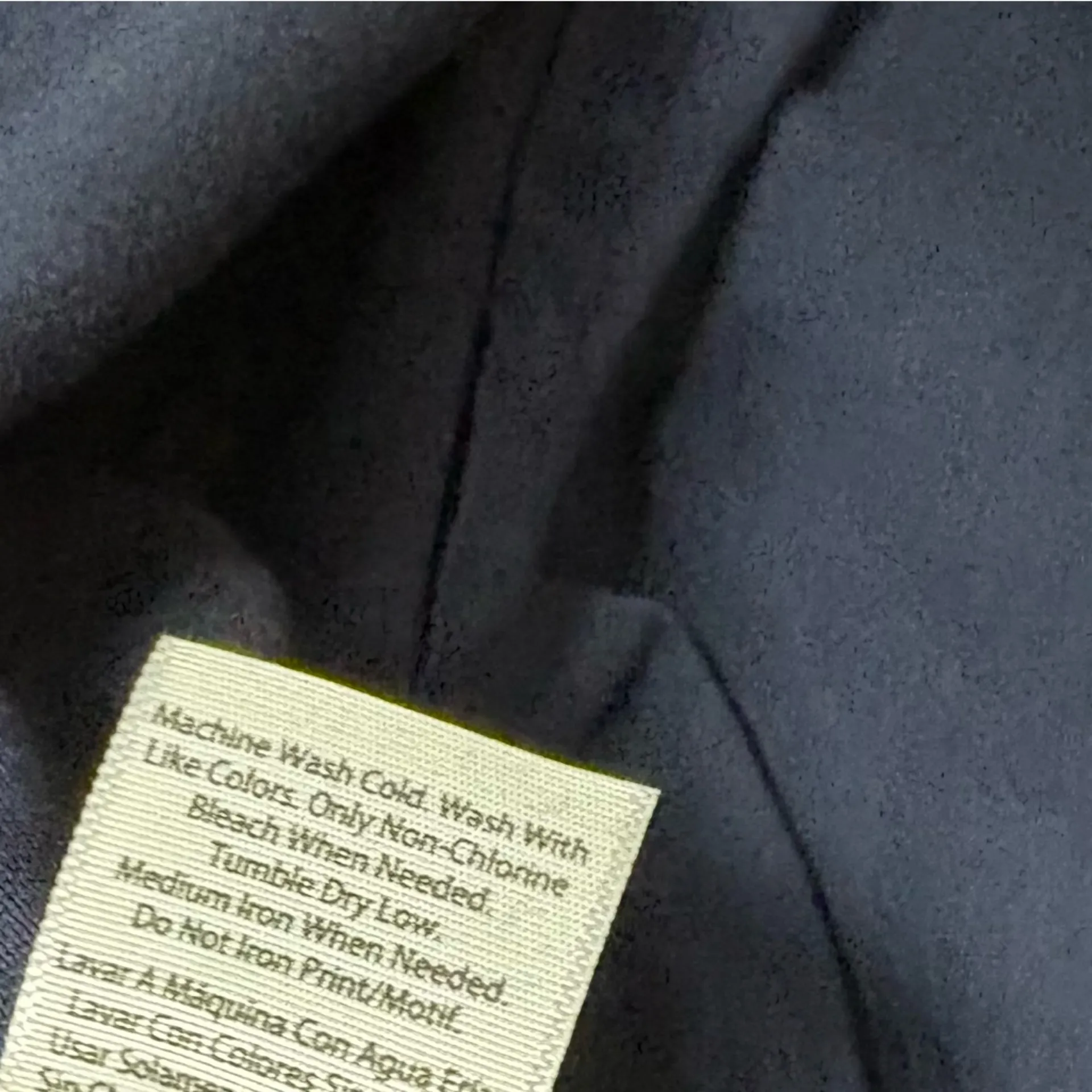 Tome And‎ Tru Burgundy And Navy Long Sleeve Tees Size Large (Lot of 2) - Image 5