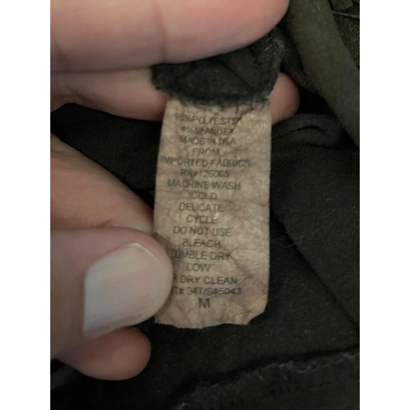 Marianne Fringe Tank Top Womens Medium Brown Boho Festival Suede Look Sleeveless - Image 6