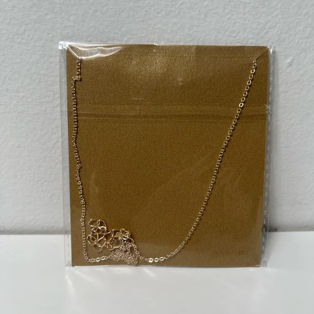 Infinite Love Infinity Loop Symbol Adjustable Gold Necklace - Image 5