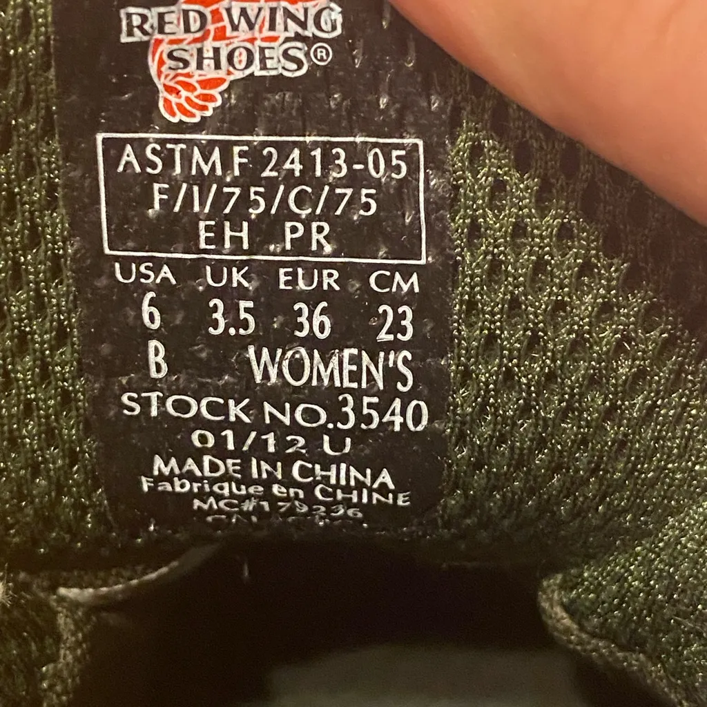 Red Wing Shoes King Toe Tan Women's 5 - Image 5