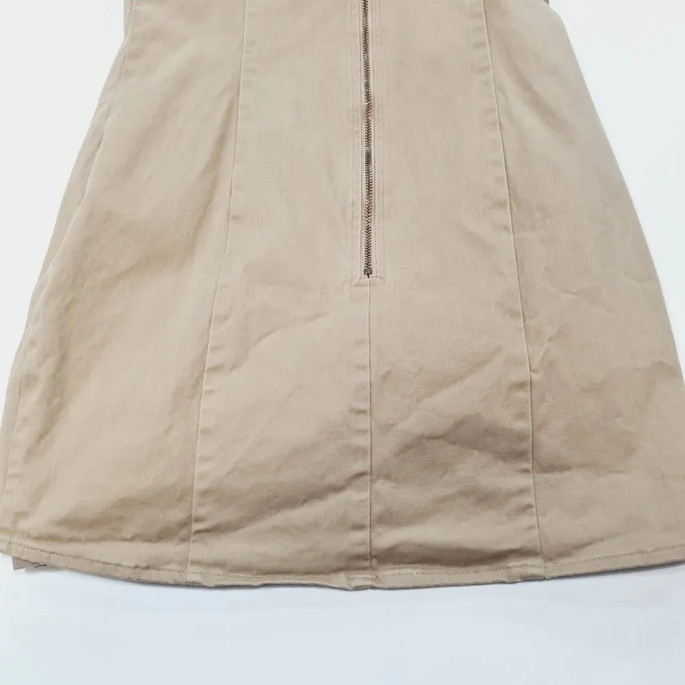 Superdown Renetta Mini Dress in Khaki Small - Image 7