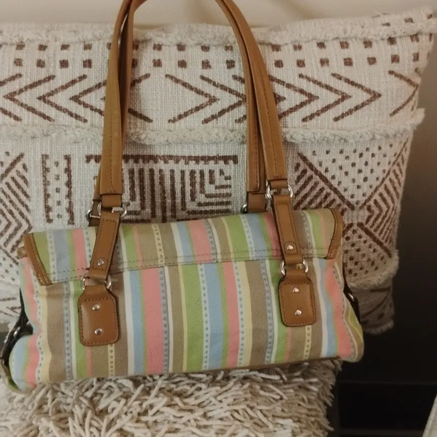 Relic Multicolor Striped Shoulder Bag - Image 2