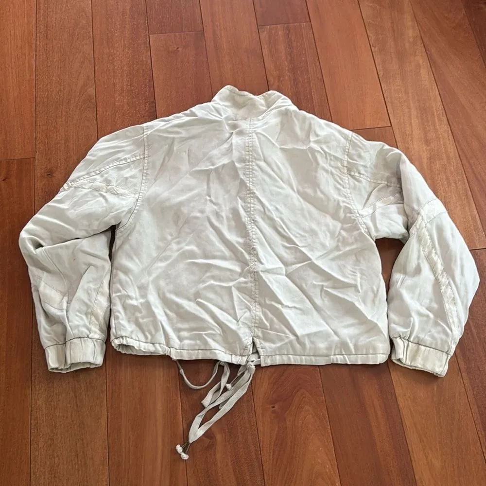 NWOT Young Fabulous & Broke Clara Utility Bomber Jacket Size S - Image 9