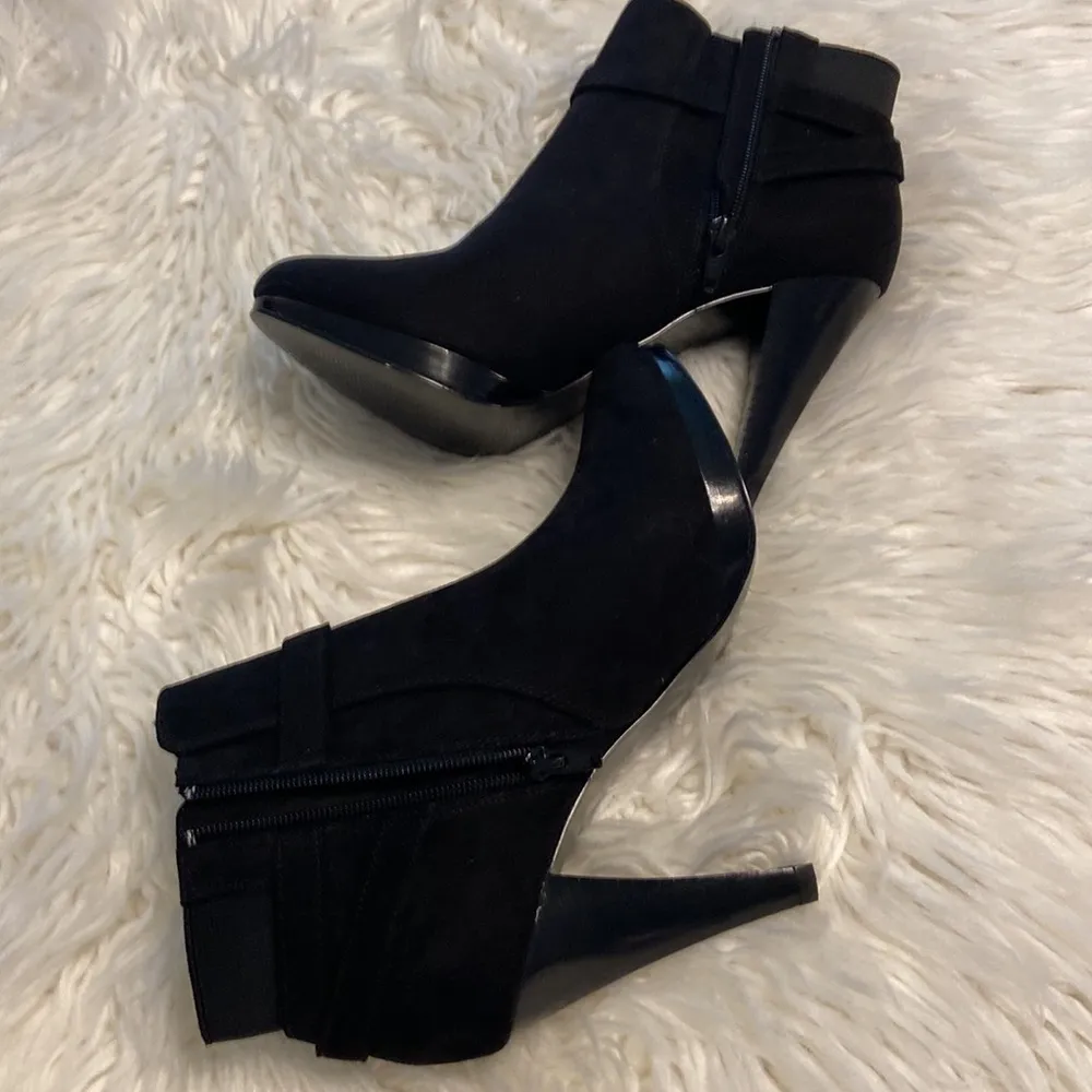 Kelly & Katie Platform botties size 8.5 BNWOT black color heel 4” - Image 16