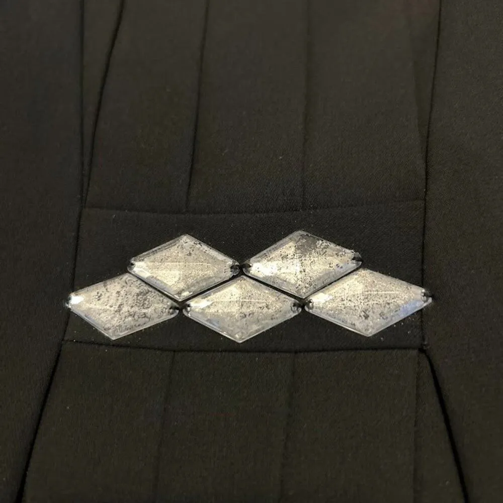 Ann Taylor Loft Black Cocktail Dress with Crystal Embellishments - Image 4