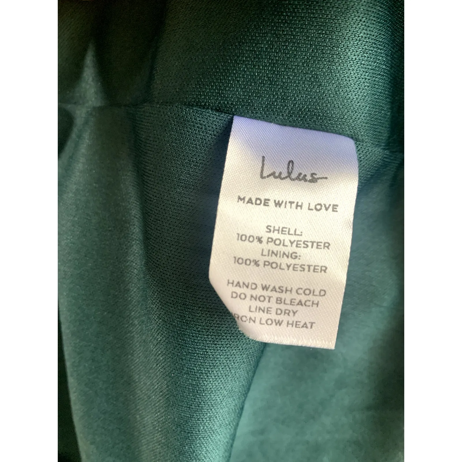 Lulu's Next to You Emerald Green Swiss Dot Ruffled Midi Dress XS NWT - Image 7