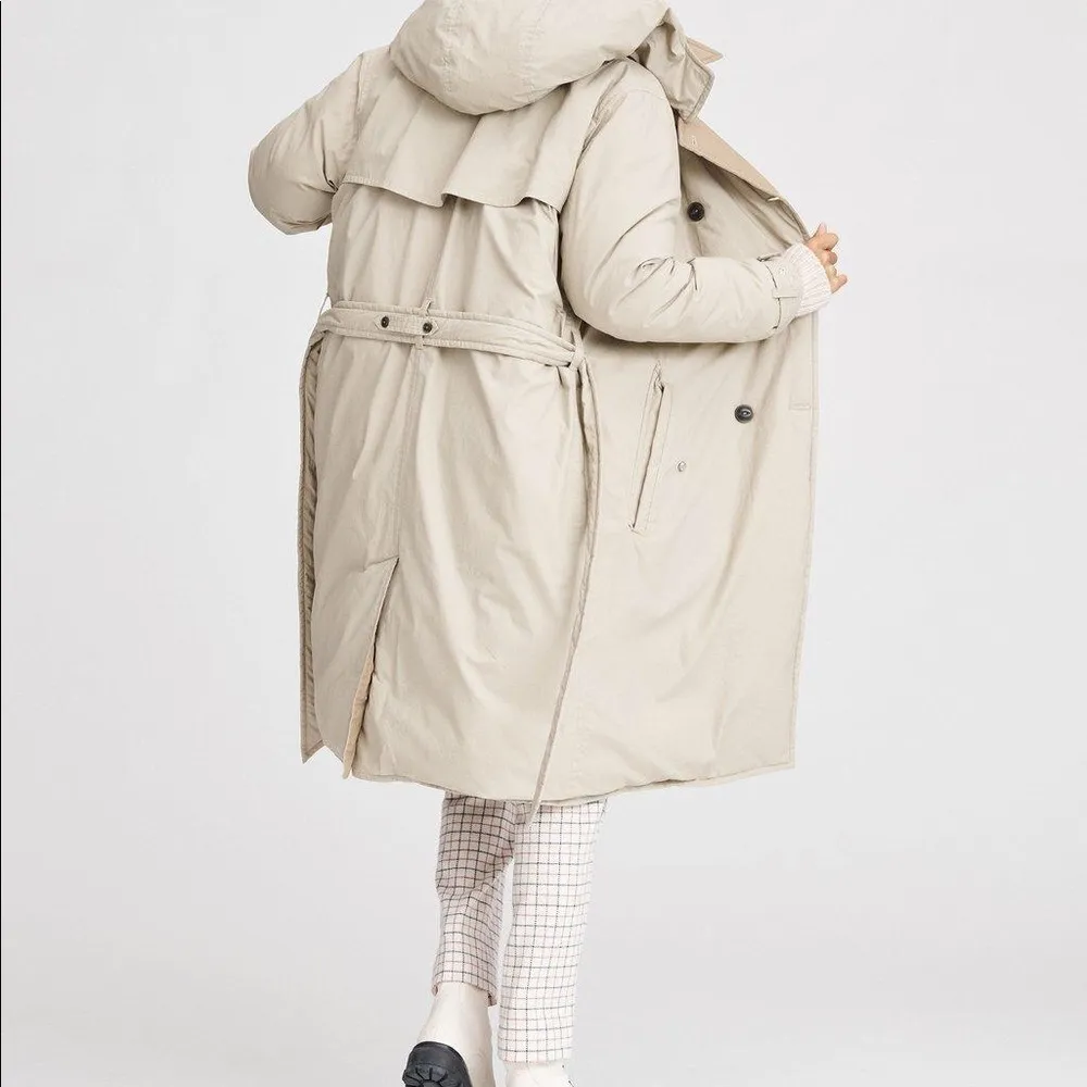 Rag and Bone  marcelle down‎ puffer coat oversized designer - Image 3