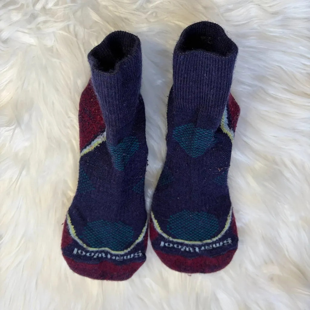 Smartwool Purple Crew Socks Women's Medium - Image 4