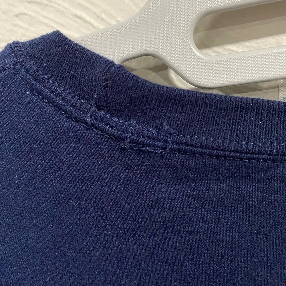 Vintage nublend Christmas snowman crewneck size 3XL Blue - Image 5