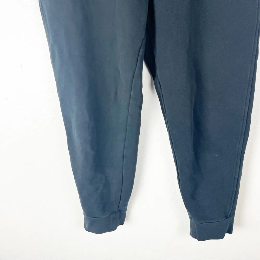 EVERLANE Black Wash High Rise Joggers, Size Medium - Image 10