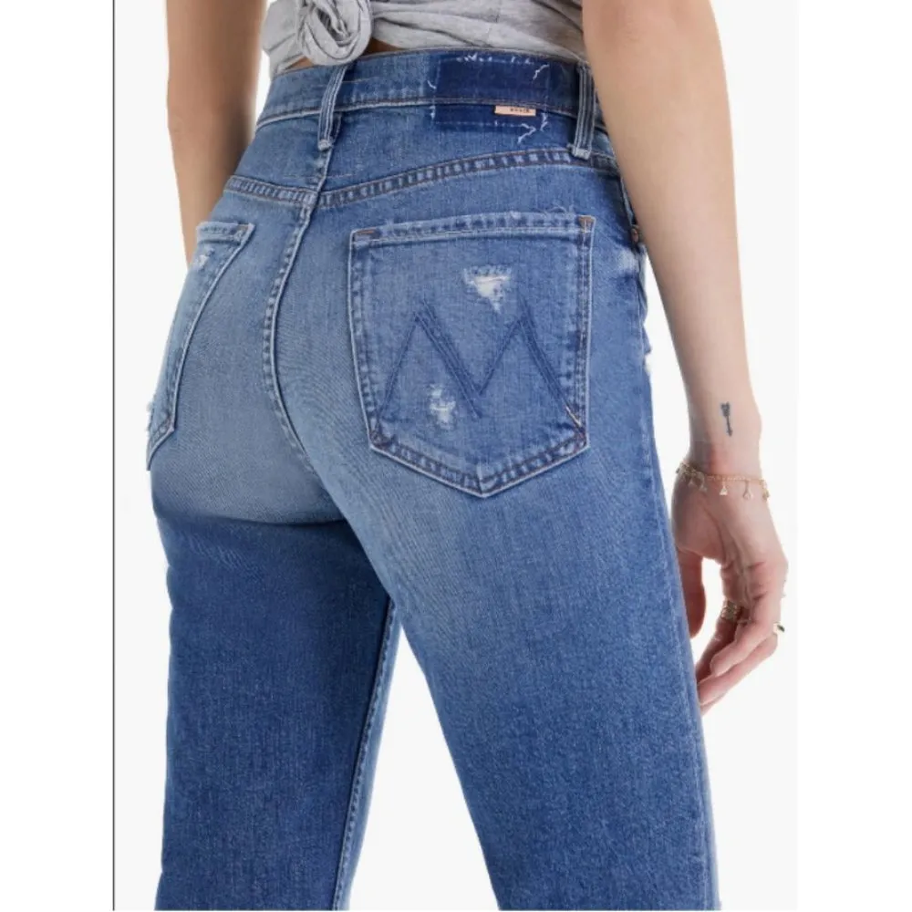 💕MOTHER SUPERIOR💕 High Waisted Rider Ankle Jeans ~ Far Beyond The Sky 28 NWOT - Image 7